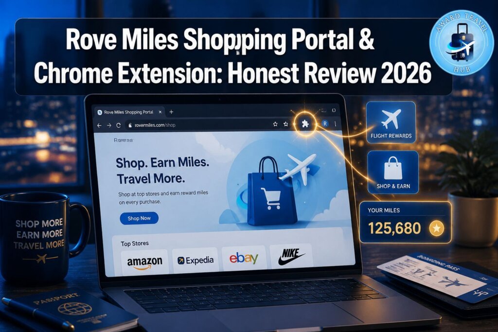 Rove Miles Shopping Portal and Chrome Extension: Honest Review 2026 Rove Miles Shopping Portal and Chrome Extension: Honest Review 2026
