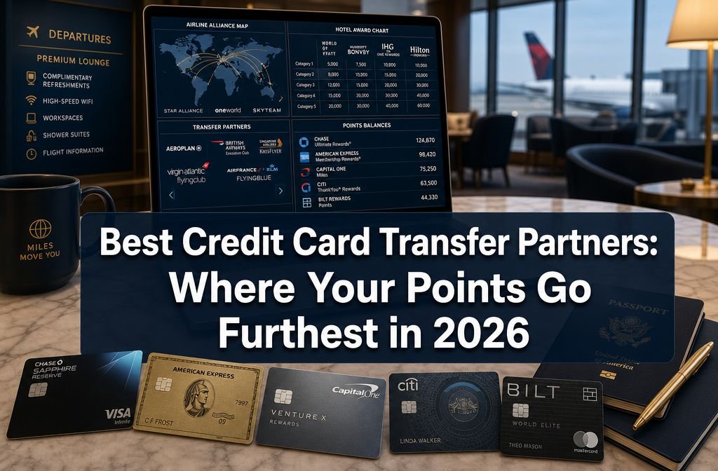 Best Credit Card Transfer Partners: Where Your Points Go Furthest in 2026