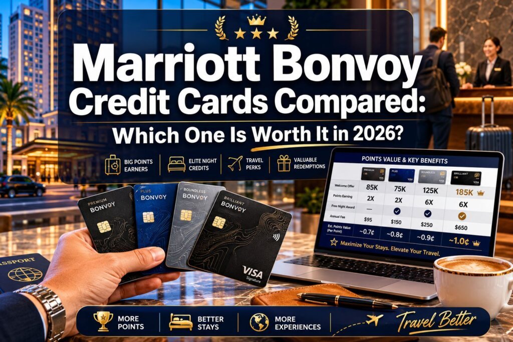 Marriott Bonvoy Credit Cards Compared: Which One Is Worth It in 2026? Marriott Bonvoy Credit Cards Compared: Which One Is Worth It in 2026?