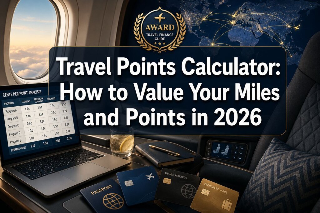 Travel Points Calculator: How to Value Your Miles and Points in 2026 Travel Points Calculator: How to Value Your Miles and Points in 2026