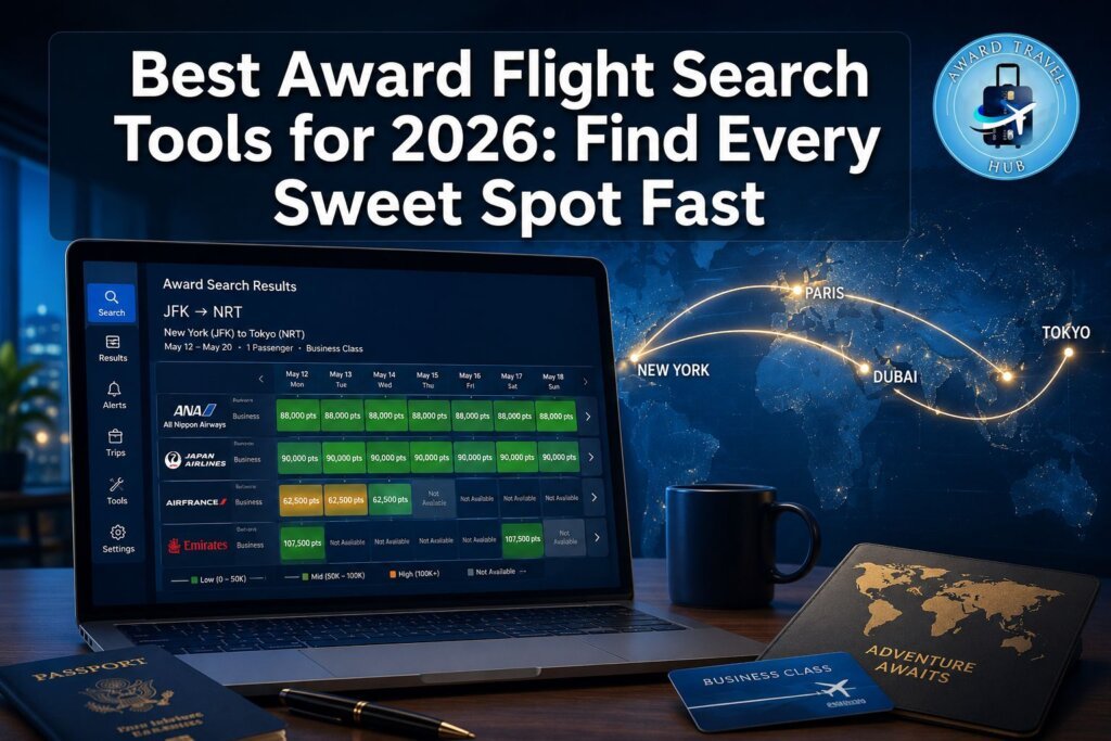 Best Award Flight Search Tools for 2026: Find Every Sweet Spot Fast Best Award Flight Search Tools for 2026: Find Every Sweet Spot Fast