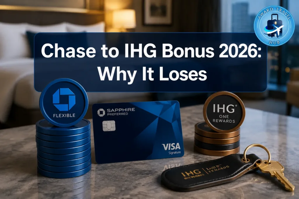 Chase to IHG Transfer Bonus 2026: Why the 100% Offer Usually Isn't Worth It