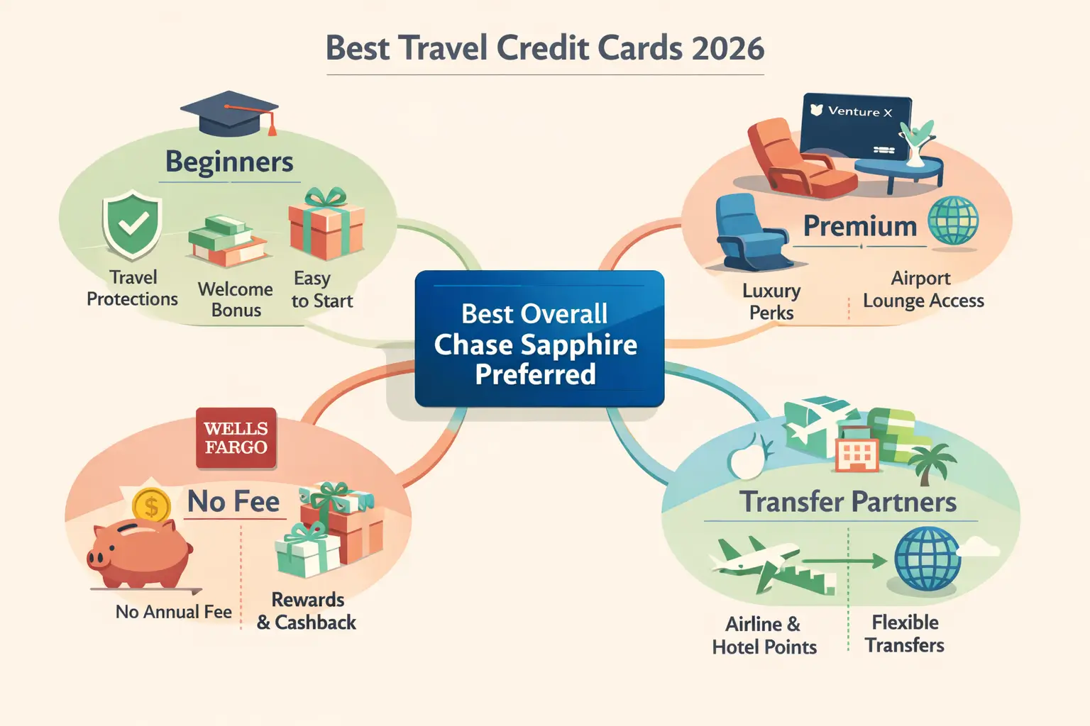 Best Travel Credit Cards of 2026: Top Picks for Every Traveler Best Premium/Luxury Card