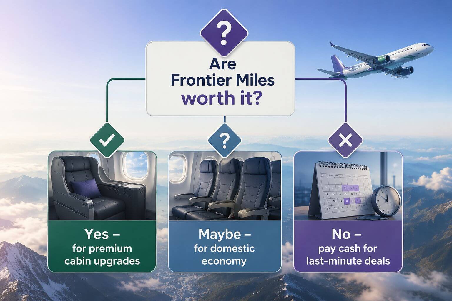 Are Frontier Miles Worth It? When to Use Miles vs. Pay Cash on Frontier Miles vs. cash: a break-even framework