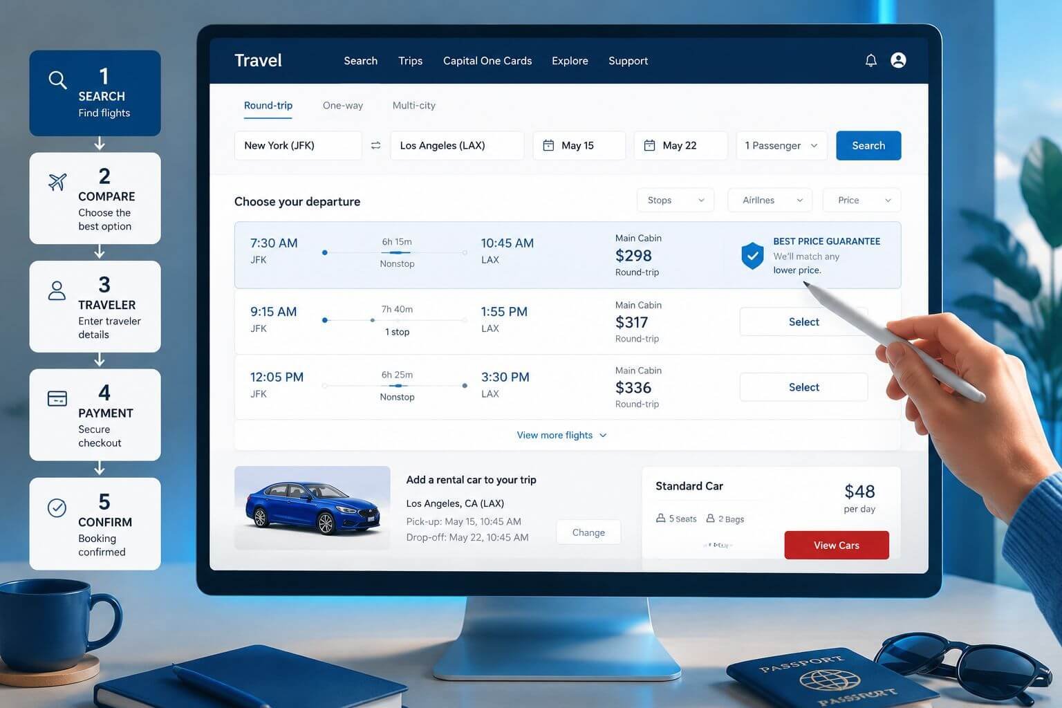 How to Use the Capital One Travel Portal in 2026: A Step-by-Step Booking Guide Step-by-Step: Booking Flights Through the Capital One Travel Portal