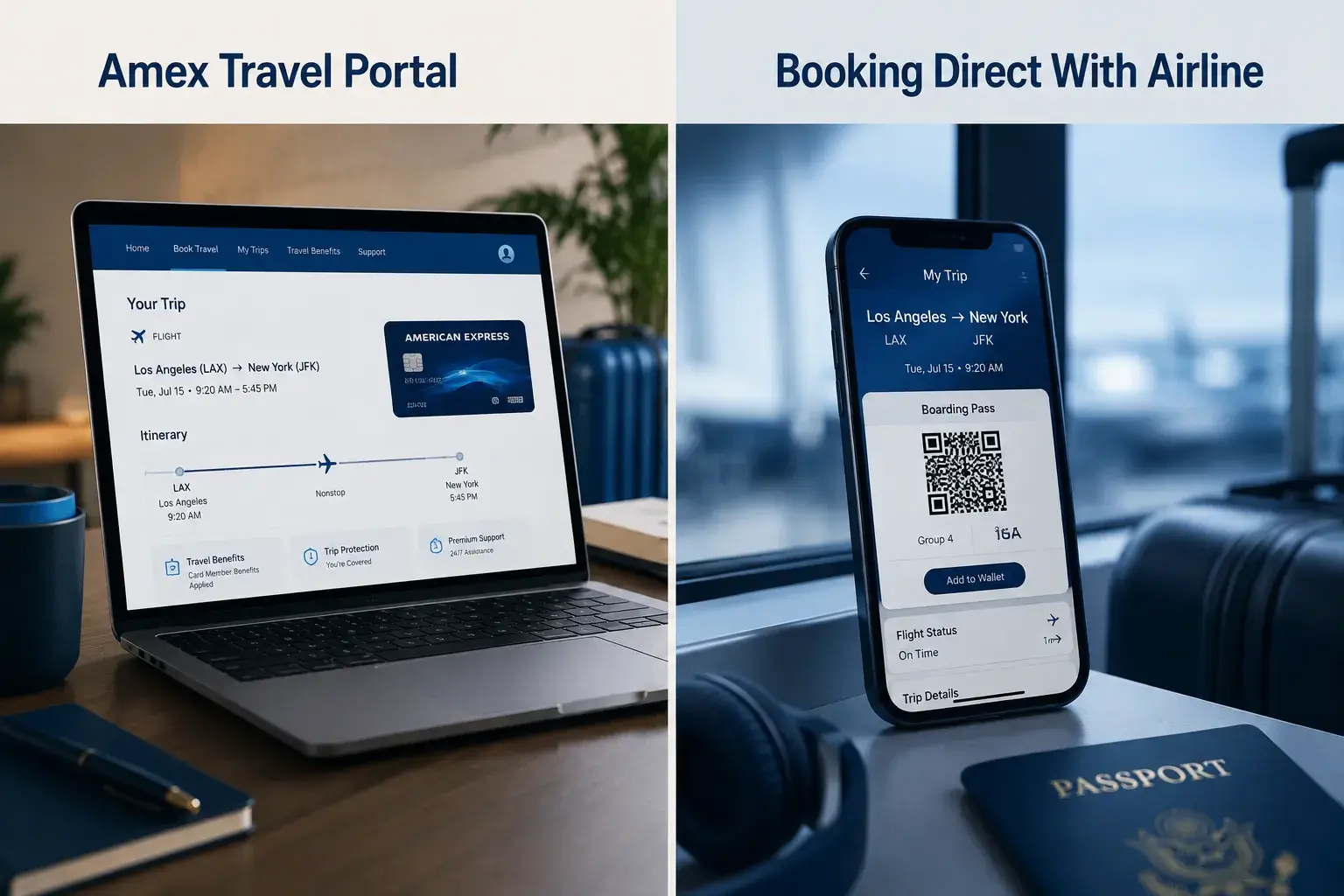 How American Express Travel Bookings Differ From Booking Direct