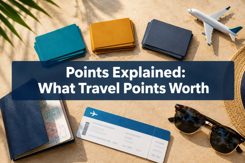 Points Explained: What Travel Points Are Really Worth and How Beginners Should Use Them