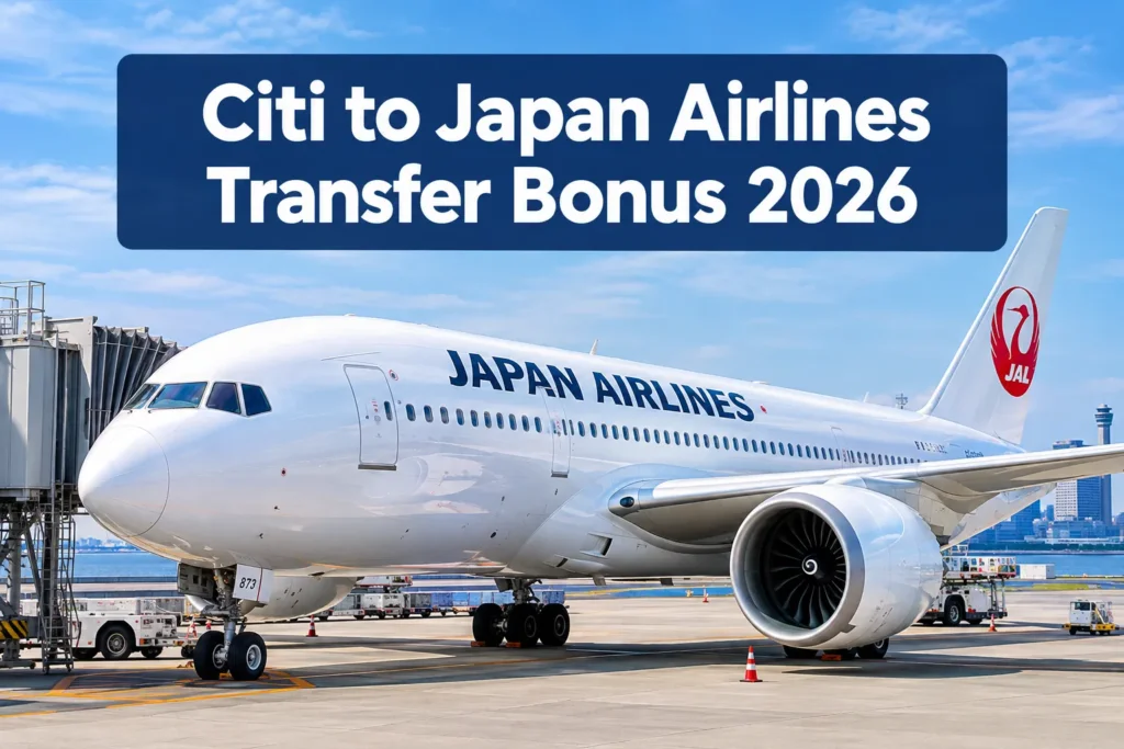 Citi to Japan Airlines Transfer Bonus 2026: Sweet Spots Worth Transferring For