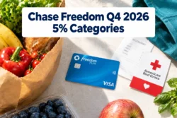 Chase Freedom Q4 2026 Categories: Grocery Stores, Dining & American Red Cross