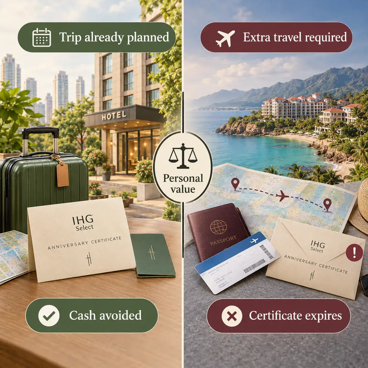 IHG Select Card Annual Fee Increase: What Legacy Cardholders Should Do Before Renewal Annual Fee Math: Is the Anniversary Night Still Worth It?