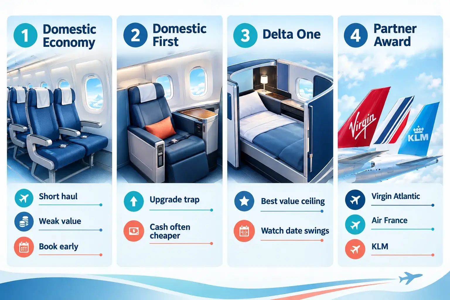 Delta Miles in 2026: What SkyMiles Are Really Worth and How to Redeem Them How Do I Redeem Delta Miles for Flights, and How Many Do I Need?