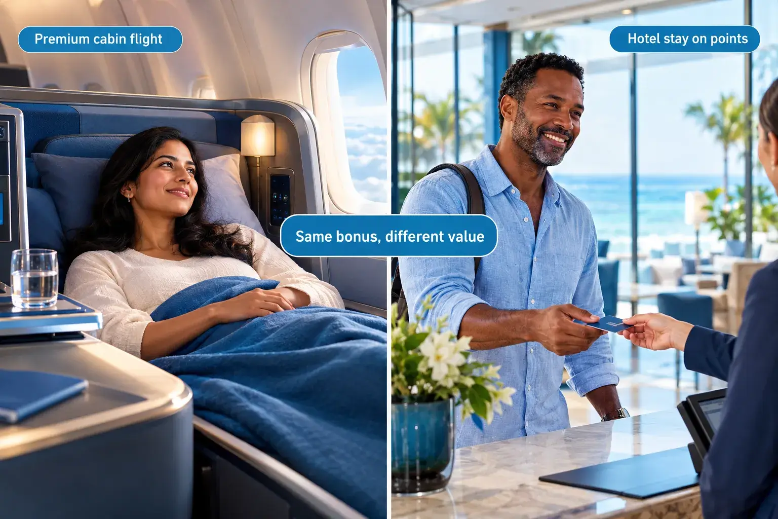 Credit Card Travel Bonuses Explained: How to Earn and Maximize a Welcome Offer How Much Is a Credit Card Travel Bonus Worth in Flights and Hotels?