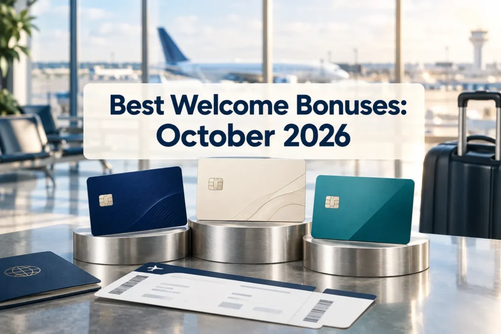 Best Credit Card Welcome Bonuses October 2026: Top Travel Offers Ranked