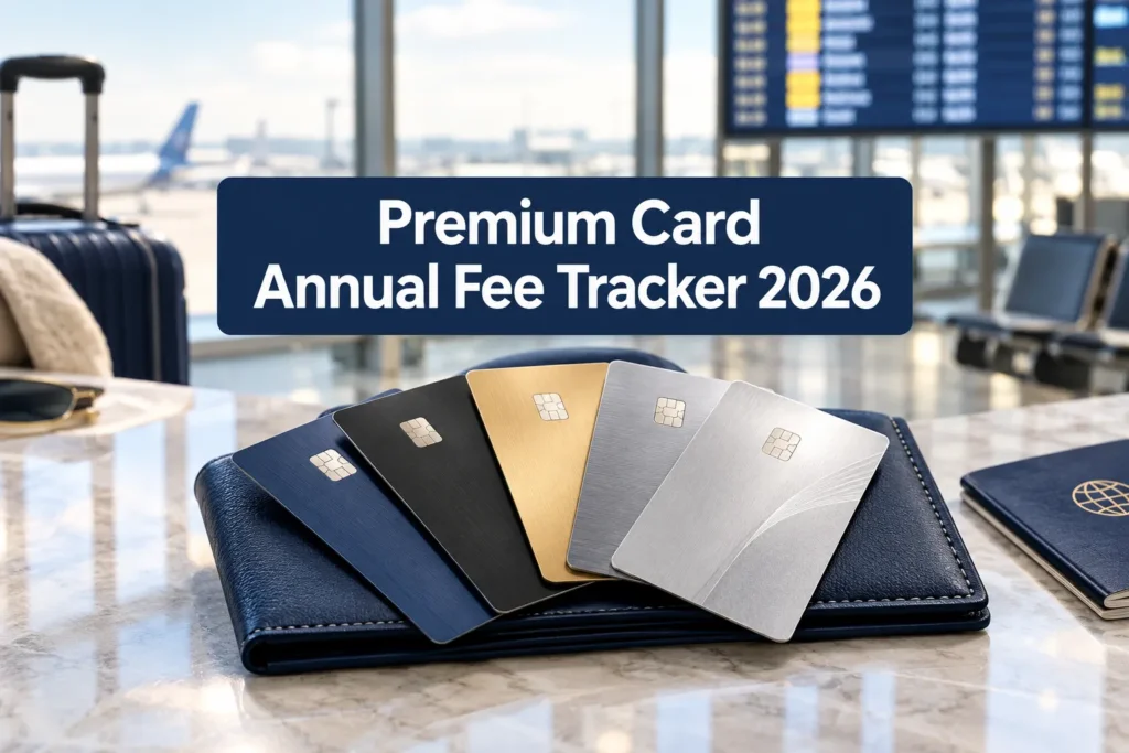 Premium Travel Card Annual Fees Tracker 2026: $395,$895 Fees and Credits Compared