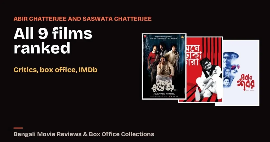 Best Abir Chatterjee and Saswata Chatterjee Movies, Ranked: All 9 Films Together by Critics, Box Office and IMDb