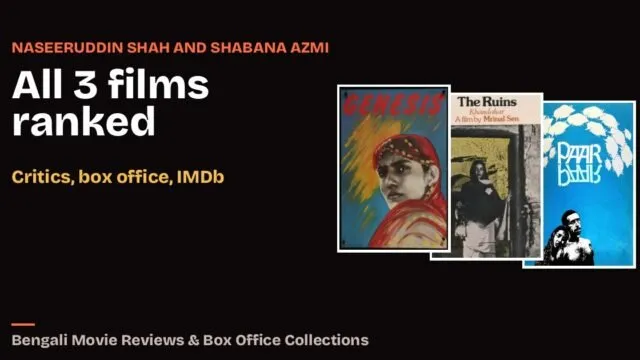 All 3 films ranked: Bengali film cover
