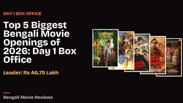 Top 5 Biggest Bengali Movie Openings of 2026: Day 1 Box Office Collection: Bengali film cover