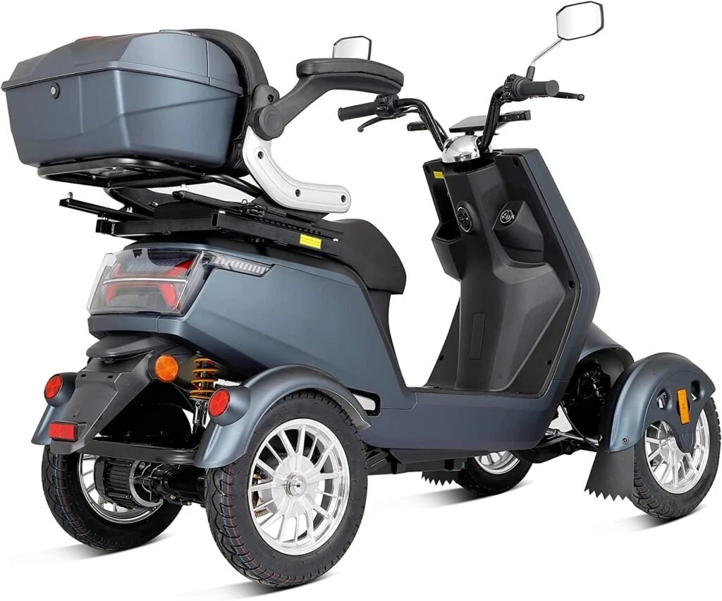 SwiftScoot Mobility Scooter Reviewed - Mobility Scooters for Seniors  Adults 500lbs Capacity - All Terrain Electric Powered Wheelchair Device - Heavy Duty Mobility Scooter for Travel, Elderly w/Remote Key