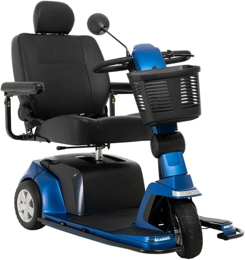 Pride Maxima 3 Wheel Scooter Reviewed - Heavy Duty 3 Wheel Mobility Scooter 500 Lbs Max Weight & 5 Year Extended Warranty redesigned-pride-mobility-maxima-ultra-hd-3-wheel-mobility-scooter-500-lbs-weight-capacity-model-sc901-ocean-blue