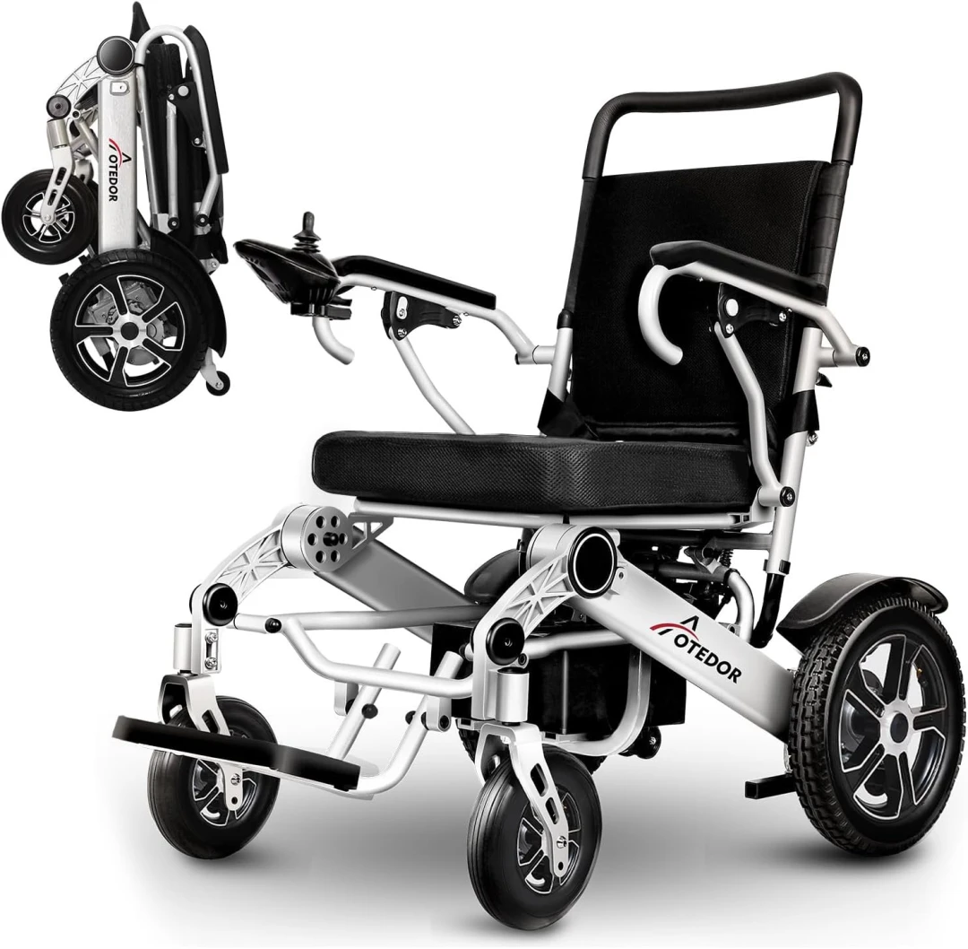 25 Miles Long Range, Aotedor Electric Wheelchairs for Adults Lightweight Foldable All Terrain Motorized Wheelchair for Seniors Intelligent Power Wheelchair Compact Portable Airline Approved 25 Miles Long Range, Aotedor long range electric wheelchair for Adults Lightweight Foldable All Terrain Motorized Wheelchair for Seniors Intelligent Power Wheelchair Compact Portable Airline Approved