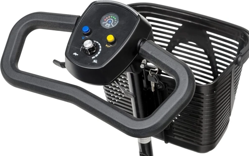 Drive Medical Phoenix LT 4 Wheel Mobility Scooter 350lb Weight Cap New Model, Red/Blue/Grey Drive Medical Phoenix LT 4 Wheel Mobility Scooter 350lb Weight Cap New Model, Red/Blue/Grey