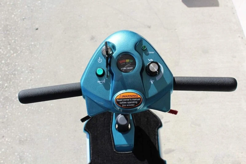 EV Rider Transport Plus - Manual Folding Scooter Power Mobility (SeaFoam Blue) EV Rider Transport Plus - Manual Folding Scooter Power Mobility (SeaFoam Blue)