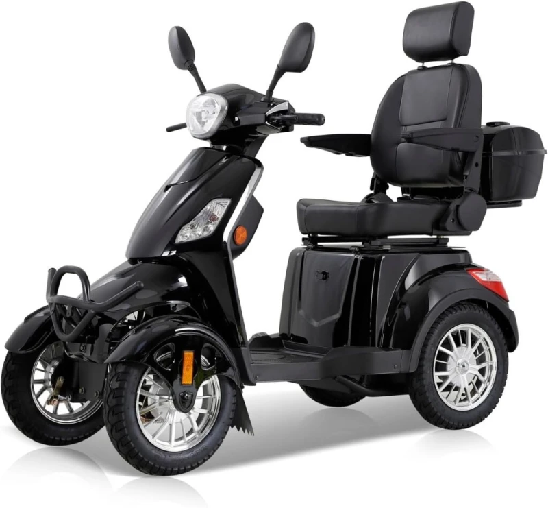Mobility Scooters for Seniors Adults 500lbs Capacity -800W All Terrain Electric Powered Wheelchair Device - Heavy Duty Mobility Scooter for Travel, Elderly w/Remote Key Mobility Scooters for Seniors Adults 500lbs Capacity -800W All Terrain Electric Powered Wheelchair Device - Heavy Duty Mobility Scooter for Travel, Elderly w/Remote Key