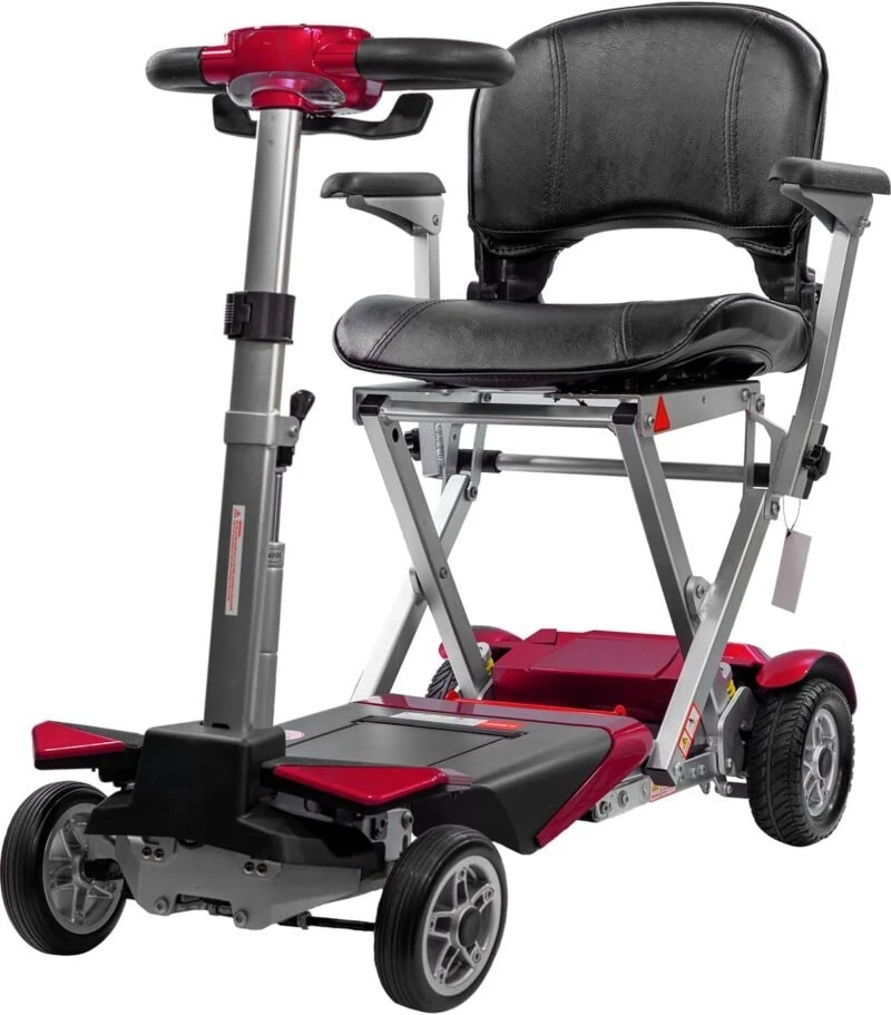 Transformer Remote Control Folding Scooter - 4 Wheel 300 Lbs Airline Approved Mobility Scooter transformer-remote-automatic-folding-travel-scooter