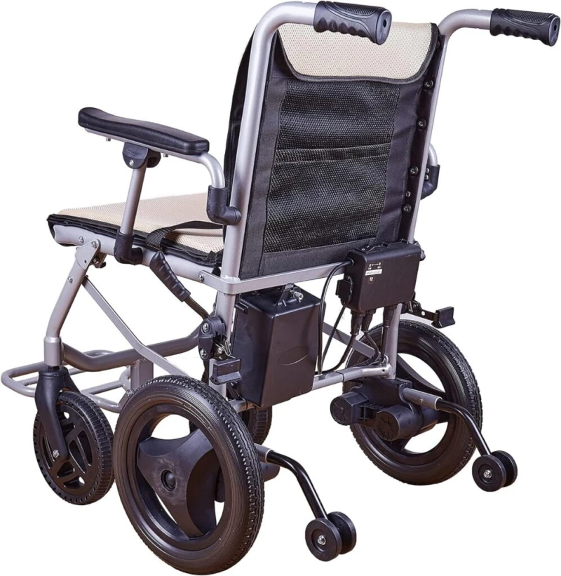 Worlds Lightest Folding Electric Wheelchair - Weighs only 30 lbs - 12 mi Cruise Range - Detachable Battery - Serviced from USA Worlds Lightest Folding Electric Wheelchair - Weighs only 30 lbs - 12 mi Cruise Range - Detachable Battery - Serviced from USA