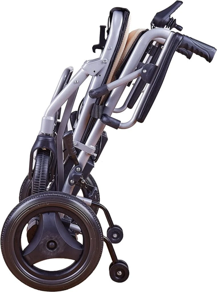 Worlds Lightest Folding Electric Wheelchair - Weighs only 30 lbs - 12 mi Cruise Range - Detachable Battery - Serviced from USA Worlds Lightest Folding Electric Wheelchair - Weighs only 30 lbs - 12 mi Cruise Range - Detachable Battery - Serviced from USA