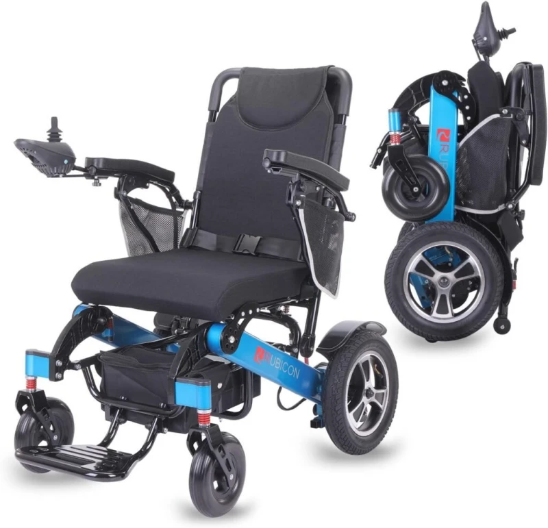 WX14 Electric Wheelchair for Adults - 25 Miles Long Range w/Dual Airline Approved Battery - Foldable Motorized Wheelchair- All Terrain Foldable Portable Power Wheelchair for Seniors (Silver) WX14 Electric Wheelchair for Adults - 25 Miles Long Range w/Dual Airline Approved Battery - Foldable Motorized Wheelchair- All Terrain Foldable Portable Power Wheelchair for Seniors (Silver)