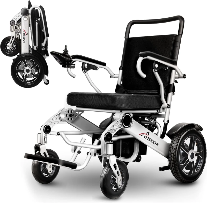 25 Miles Long Range, Aotedor Electric Wheelchairs for Adults Lightweight Foldable All Terrain Motorized Wheelchair for Seniors Intelligent Power Wheelchair Compact Portable Airline Approved 25 Miles Long Range, Aotedor long range electric wheelchair for Adults Lightweight Foldable All Terrain Motorized Wheelchair for Seniors Intelligent Power Wheelchair Compact Portable Airline Approved
