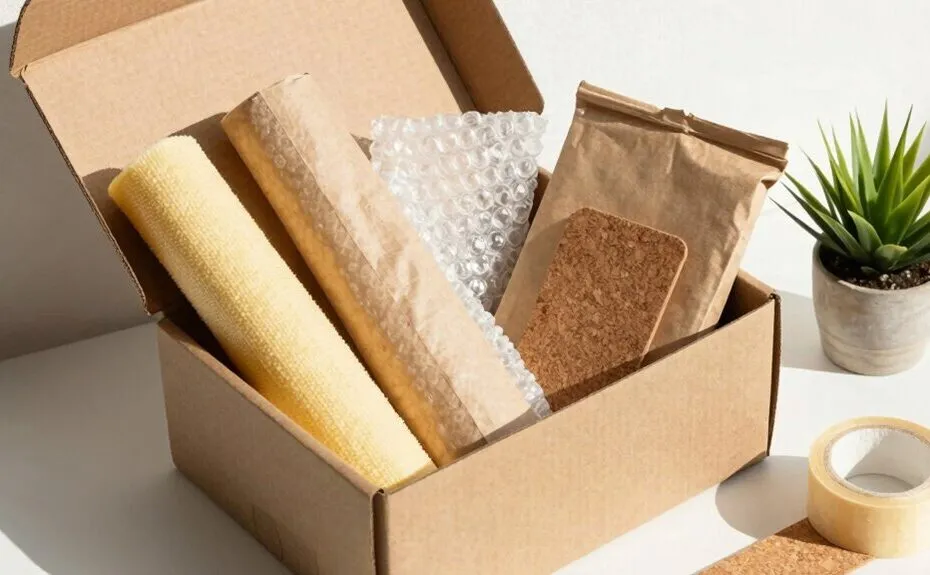 sustainable packing supplies list