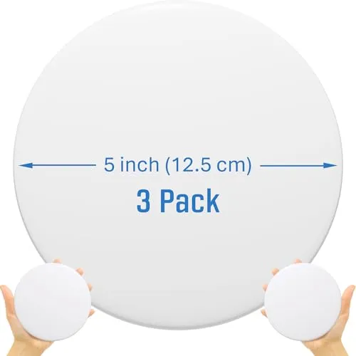 Strongest Door Handle Stopper Set (3 Pack) White