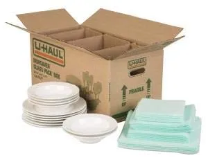 U-Haul Dish Packing Kit Value Pack (2)