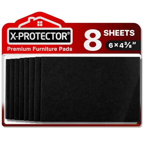 Felt Furniture Pads X-PROTECTOR 8 PCS (Custom)