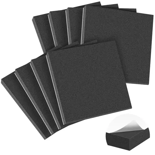 MYFAMIREA 8 PCS Adhesive Foam Padding Sheets