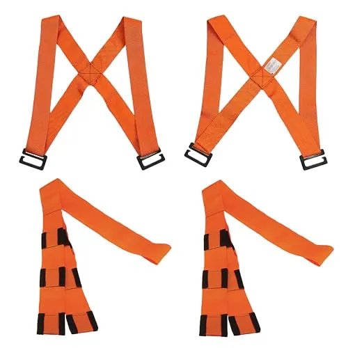 Forearm Forklift Shoulder Harness XL Furniture Lifting Straps