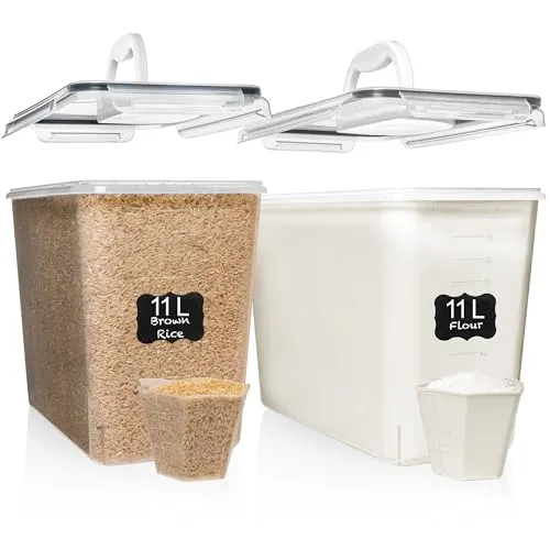 Shazo 2 PC 11L Food Storage Containers