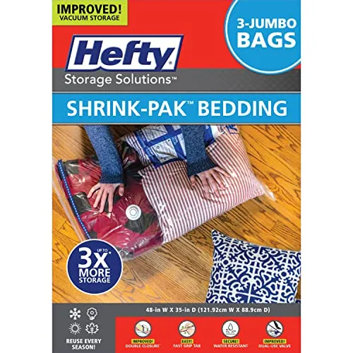 Space Bags Vacuum Storage 3-Pack (Jumbo Bedding)