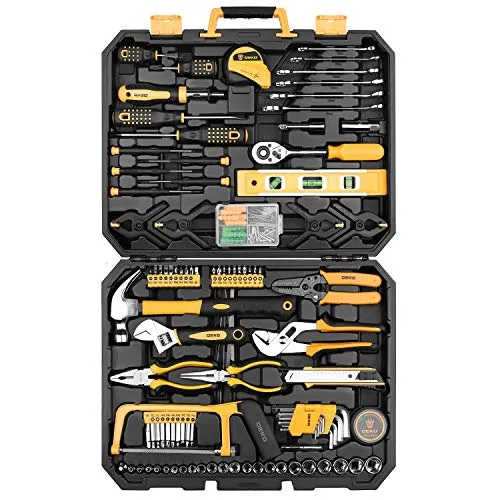 DEKOPRO 228-Piece Socket Wrench Tool Kit with Case