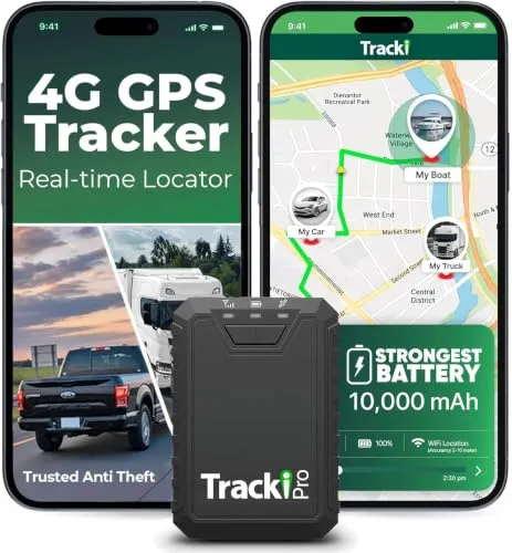Tracki Pro GPS Tracker for Vehicles (4G)