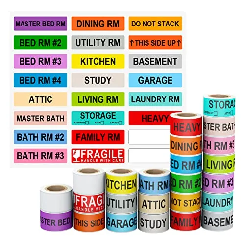 AveneMark 1440 Count Moving Labels (24 Rolls)