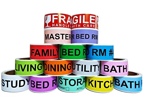 Aegis Color Coding Labels for Move 800 Total