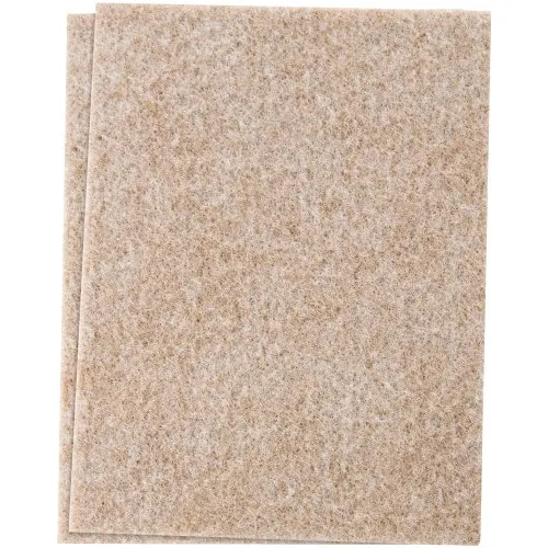 Soft Touch Self-Stick Felt Sheets for Furniture (2-pack)