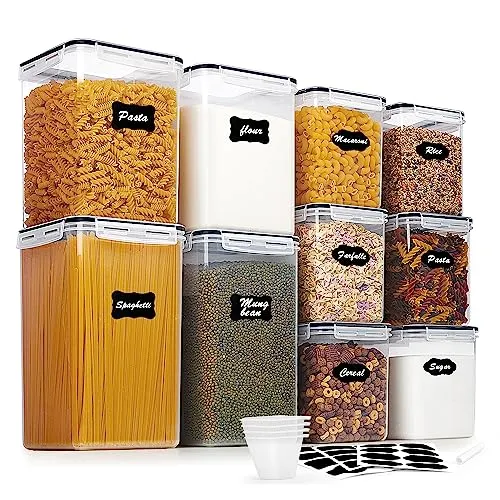 Vtopmart Flour & Sugar Storage Canisters (10)