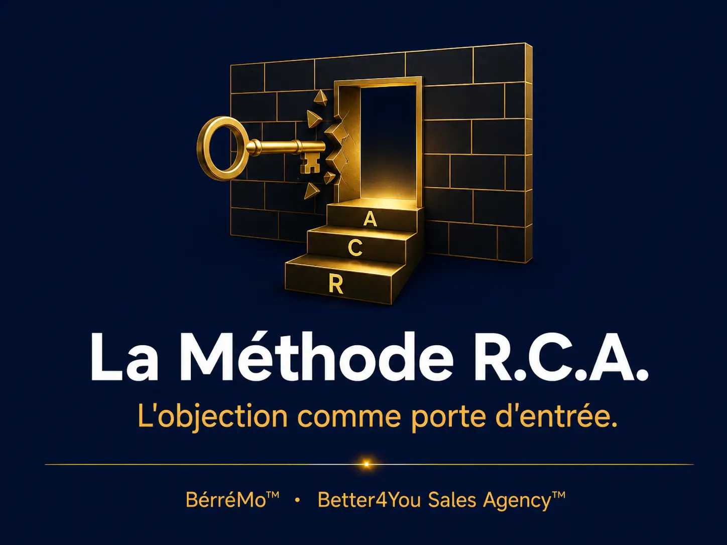 La Technique R.C.A™ : Comment Transformer Chaque Objection en Rendez-Vous Sécurisé methode rca