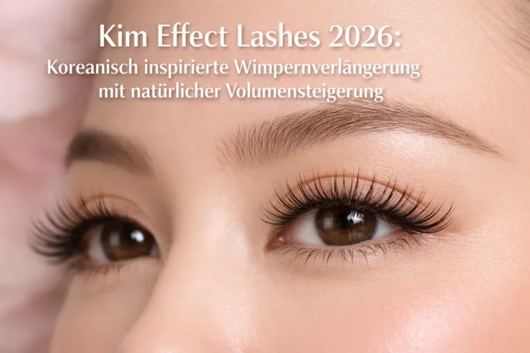 Kim Effect Lashes 2026: Koreanisch inspirierte Wimpernverlängerung mit natürlicher Volumensteigerung