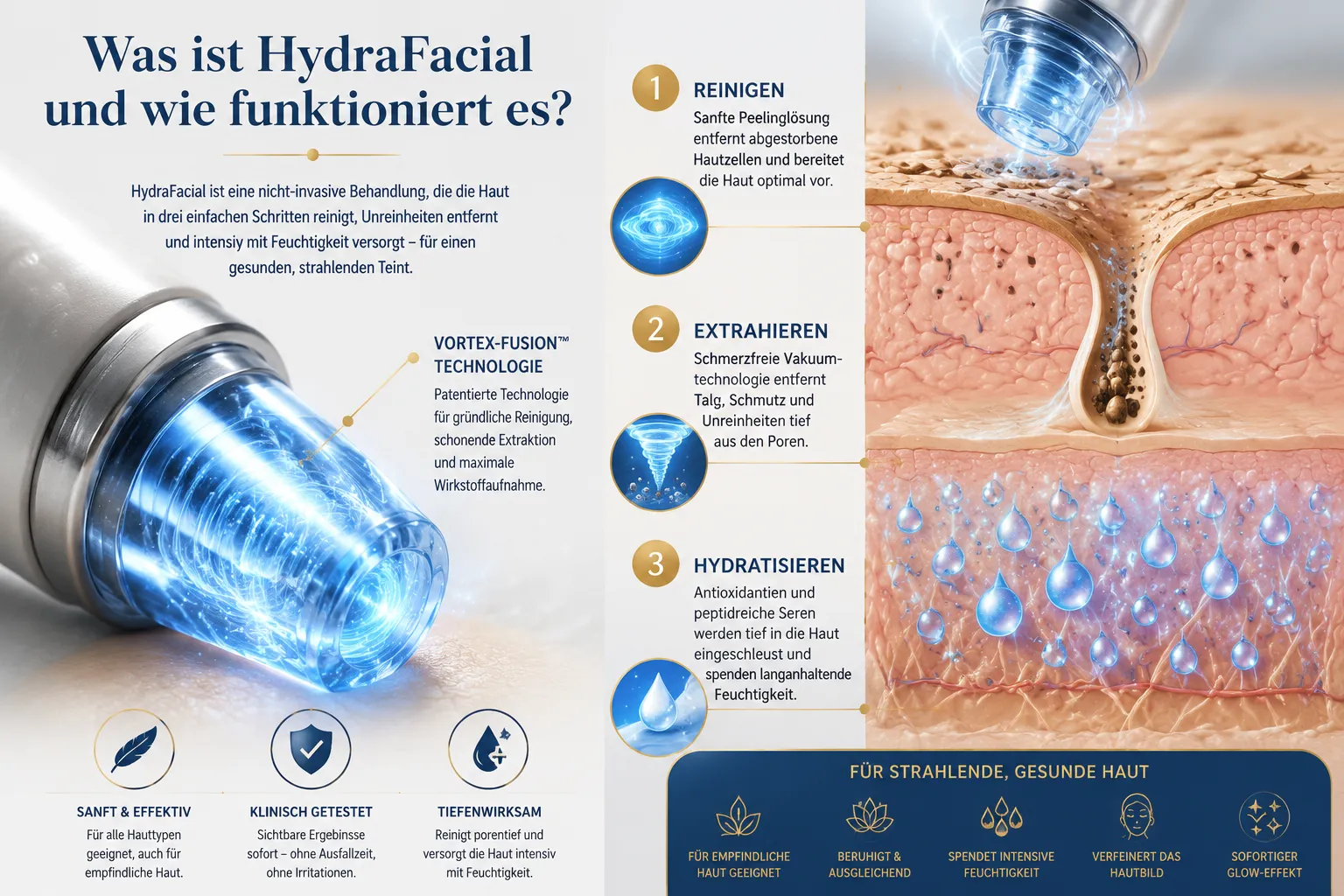 HydraFacial Aftercare fรผr sensible Haut