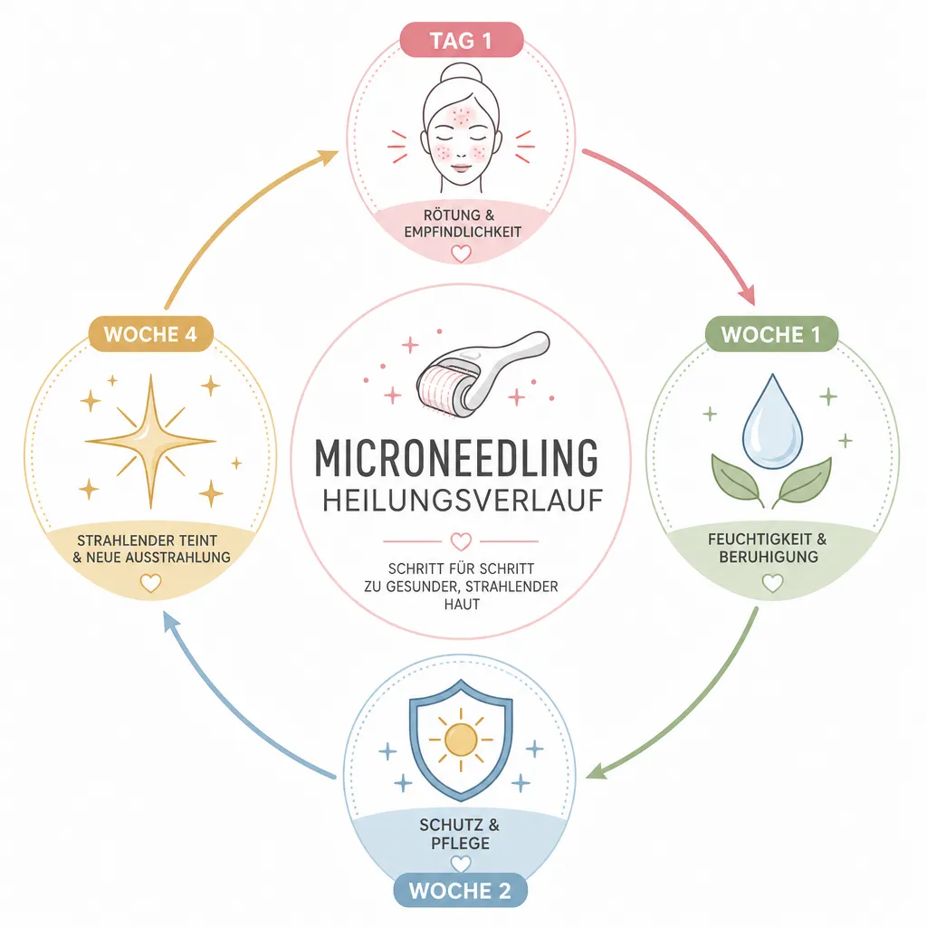 Wann sehe ich Ergebnisse nach Microneedling?